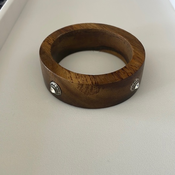 Boho Wood Bracelet - Picture 1 of 4